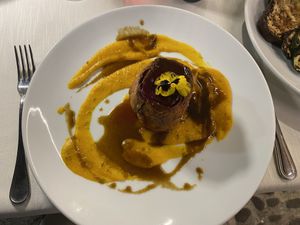 Vegan Wellington steak   at La Piazzetta in Verona