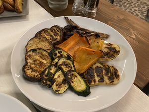 Grilled veggies  at La Piazzetta in Verona