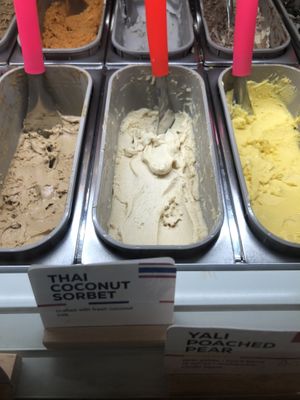 Thai coconut   at Tom's Palette - Bugis in Central Singapore