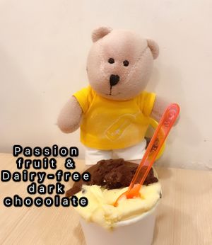 Passion fruit and dark chocolate  at Tom's Palette - Bugis in Central Singapore