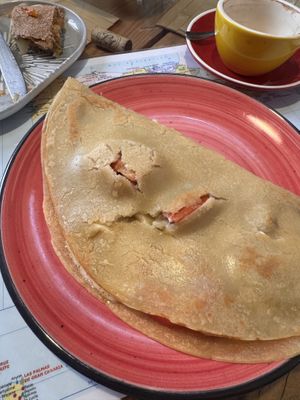 Crêpes   at Ecolmado in Leon