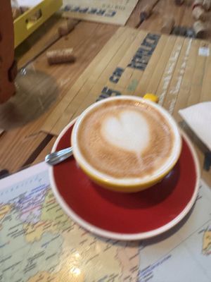 Cappuccino  at Ecolmado in Leon