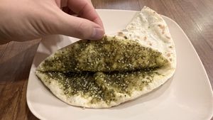   at Zatar Pizza in Yerevan