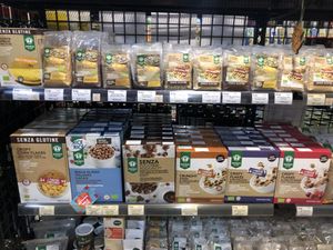 Vegan cereals  at Green Day Organic Store  in Yerevan