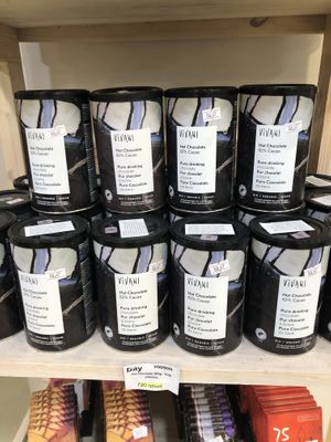 Vegan hot chocolate   at Green Day Organic Store  in Yerevan