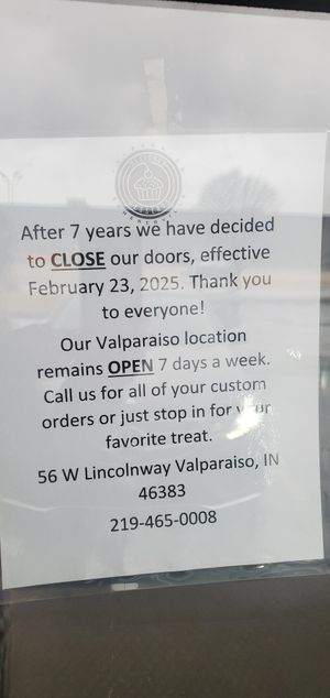 Closed 2/23/25 at Sweetville featuring Designer Desserts in Schererville