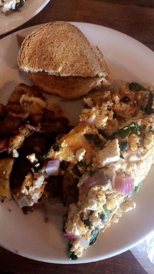 Tofu Scramble  at Julian's in Providence