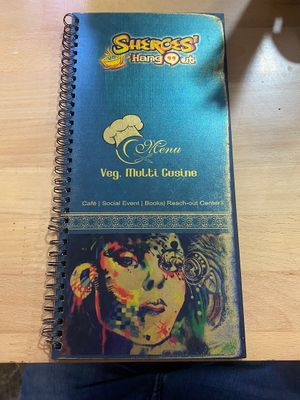 Nice concept where you can connect with the women and buy some other stuff for supporting.  at Sheroes Hangout in Agra