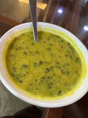 Dal fry  at Sheroes Hangout in Agra