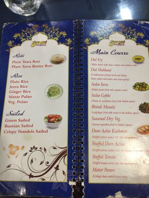 Menu at Sheroes Hangout in Agra