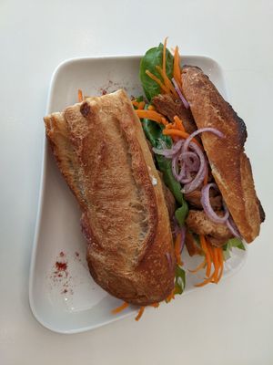 Sandwich at Comptoir Veggie in Paris
