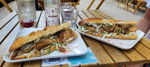 Veganes Sandwich at Comptoir Veggie in Paris