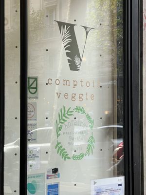 Door  at Comptoir Veggie in Paris