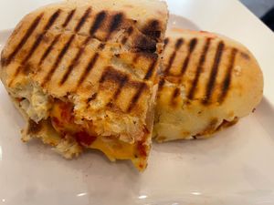 Focaccia   at Comptoir Veggie in Paris