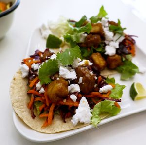 Taco at Comptoir Veggie in Paris