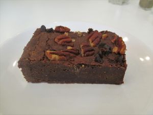 Brownie at Comptoir Veggie in Paris