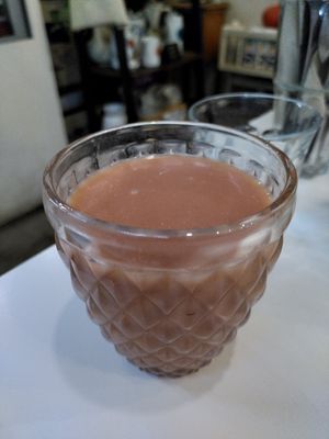 Bonheur juice at Comptoir Veggie in Paris