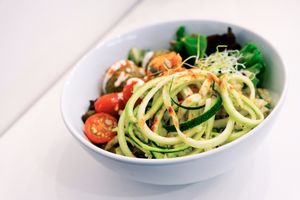 Falafel Buddha Bowl. at Comptoir Veggie in Paris