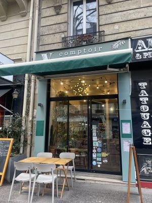   at Comptoir Veggie in Paris