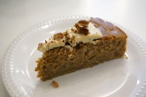 Cake at Comptoir Veggie in Paris