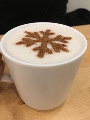 Chai latte  at Comptoir Veggie in Paris