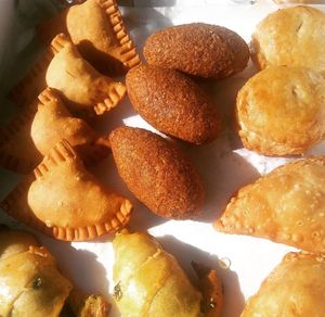 Kibbehs
Empanadas of "meat" at The Happy Vegan Bakers in Hialeah