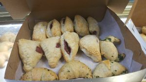 a box full of heaven! at The Happy Vegan Bakers in Hialeah