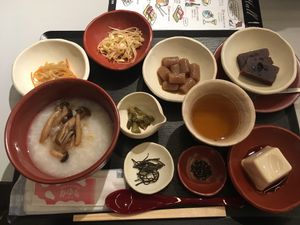 Lunch incl tea and dessert  at Vege Deli Kanna - Shokudo in Kyoto