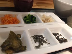 Yummy side dishes~ I ate them all! at Vege Deli Kanna - Shokudo in Kyoto