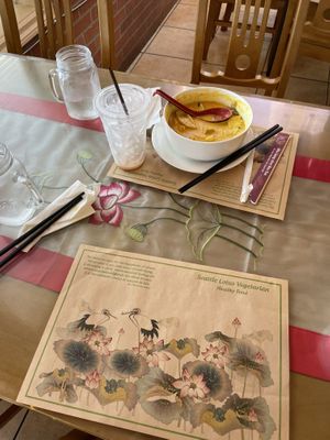   at Seattle Lotus Vegetarian in Seattle