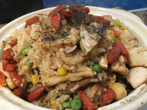 Buddha Fried Rice at Seattle Lotus Vegetarian in Seattle