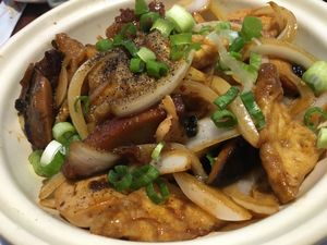 Tofu with Mushrooms at Seattle Lotus Vegetarian in Seattle