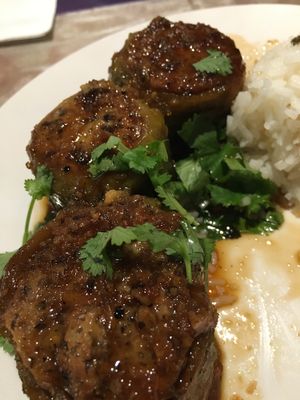 Bittermelon over Rice at Seattle Lotus Vegetarian in Seattle
