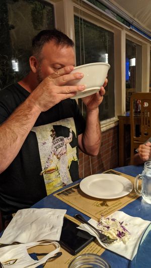 The pho is this good at Seattle Lotus Vegetarian in Seattle