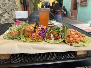 Tacos at Tacogreen in Queretaro