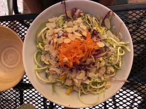 Pasta Zuchini at Tacogreen in Queretaro