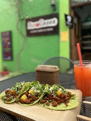   at Tacogreen in Queretaro