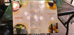 Menú lado 2 at Tacogreen in Queretaro