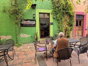 Tacogreen 💜 at Tacogreen in Queretaro