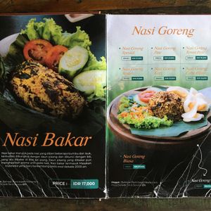 Menu at Warung Mogan in Dalung