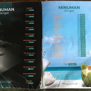 Menu at Warung Mogan in Dalung