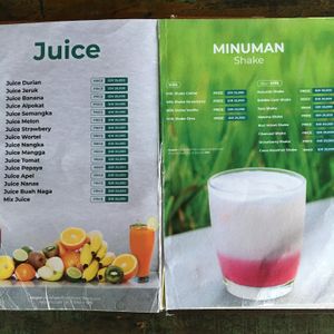 Menu at Warung Mogan in Dalung