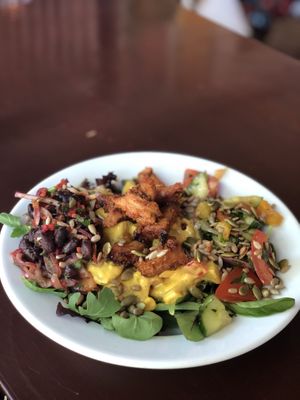 Dagens lunch at Café Nowhere in Enskede