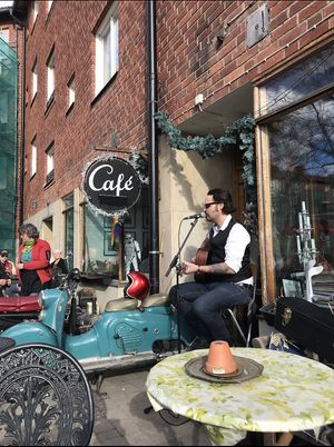   at Café Nowhere in Enskede