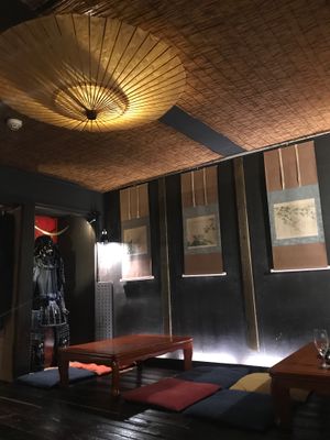 Interior  at Shishin Samurai in Kyoto
