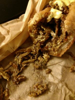 philly cheesesteak at Wiz Kid - Rittenhouse in Philadelphia