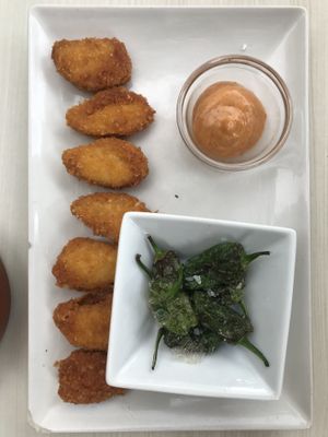 No-chicken nuggets at La Cerveseria Clandestina in Barcelona