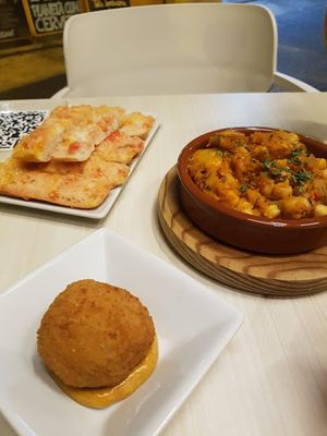 Vegan chori at La Cerveseria Clandestina in Barcelona