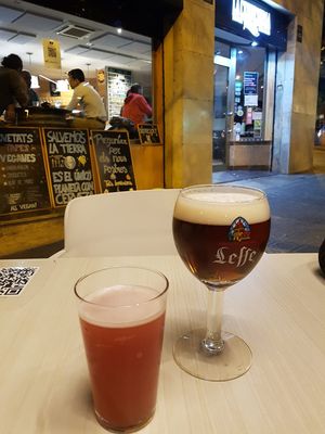Artesanal beer at La Cerveseria Clandestina in Barcelona