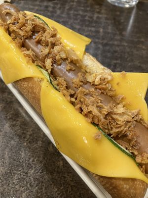 Frankfurt vegana  at La Cerveseria Clandestina in Barcelona